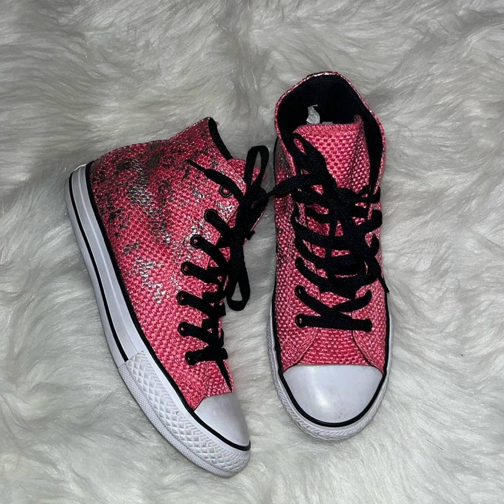 Converse Pink Trainers